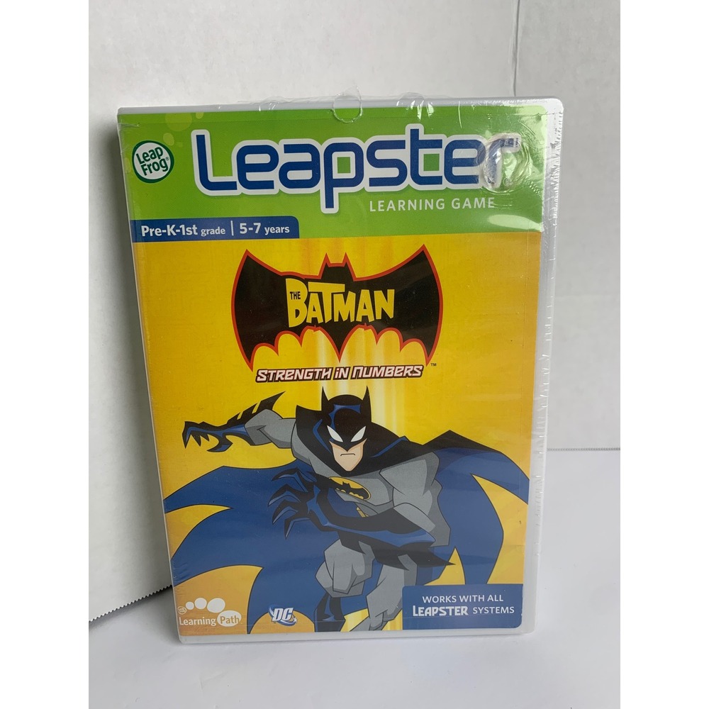 LeapFrog Leapster The Batman Strength in Numbers Learning Game‎ Pre-K-1st Grade